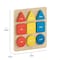 Flash Furniture Bright Beginnings Commercial Birch Plywood STEM Basic Shapes & Colors Puzzle Board, Natural/Multi MK-MK00590-GG - alternate 9
